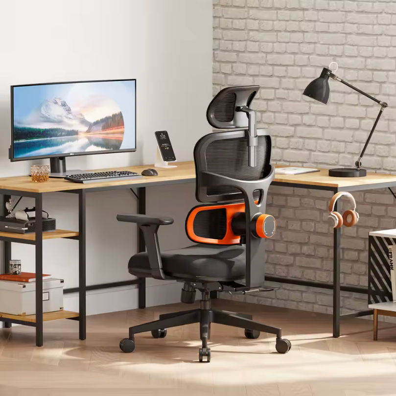 Chaise ergonomique LUXE MyErgoSphere accoudoirs 4D réglables sur 4 axes